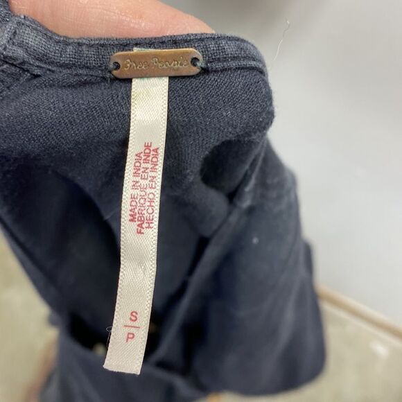 Free People Knotty but Nice Cut Out Romper Small - Picture 2 of 7